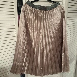 Amazon Chartou Metallic Skirt Size XL
